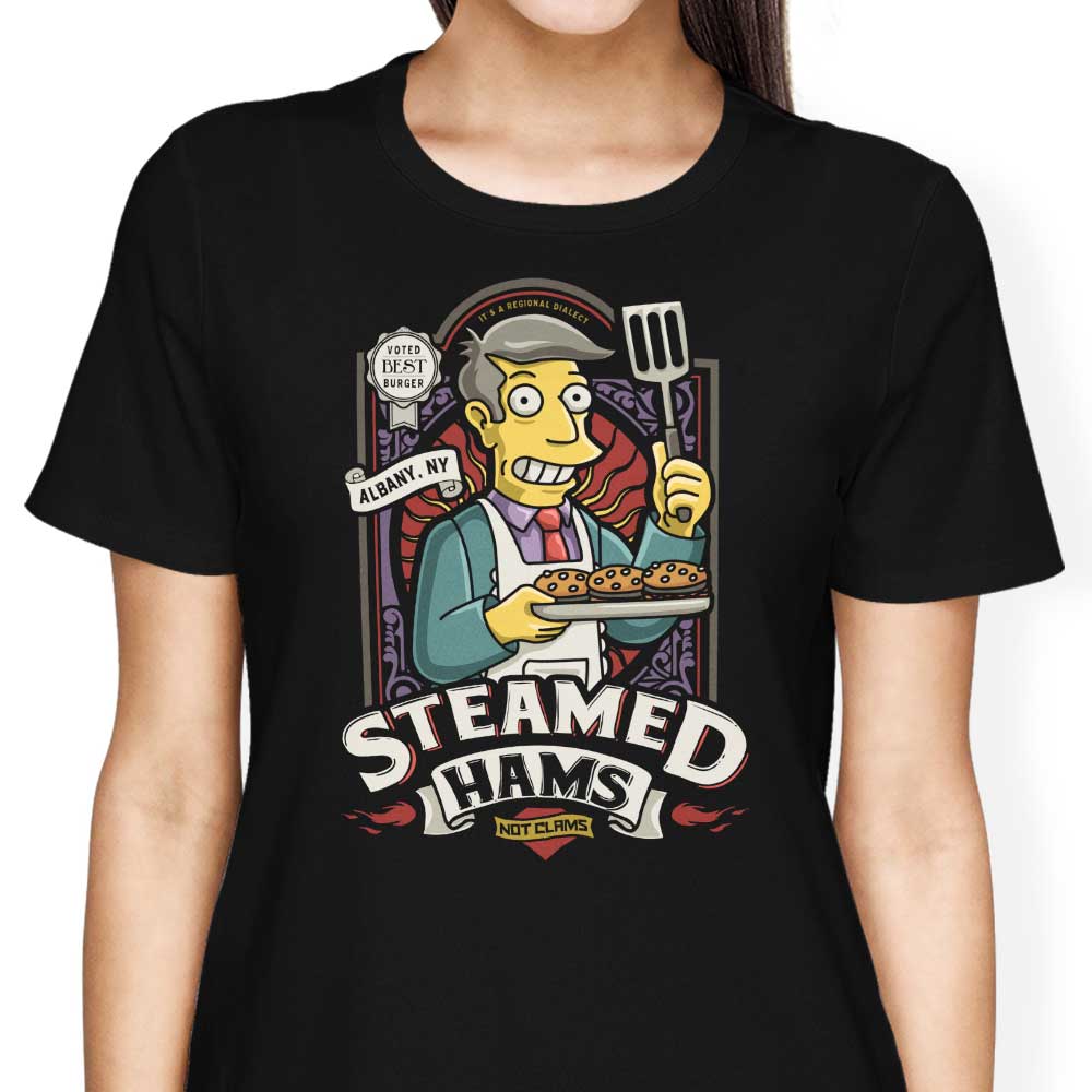 Steamed Hams Women's Apparel - Adult & Kids T-Shirts, Sweatshirts & Hoodies apparel design preview 1
