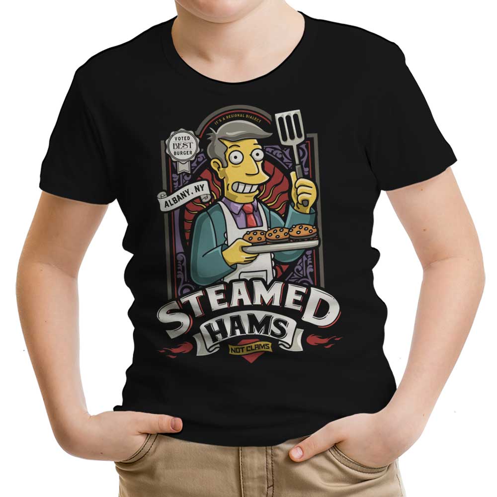 Steamed Hams Youth Apparel - Adult & Kids T-Shirts, Sweatshirts & Hoodies apparel design preview 1