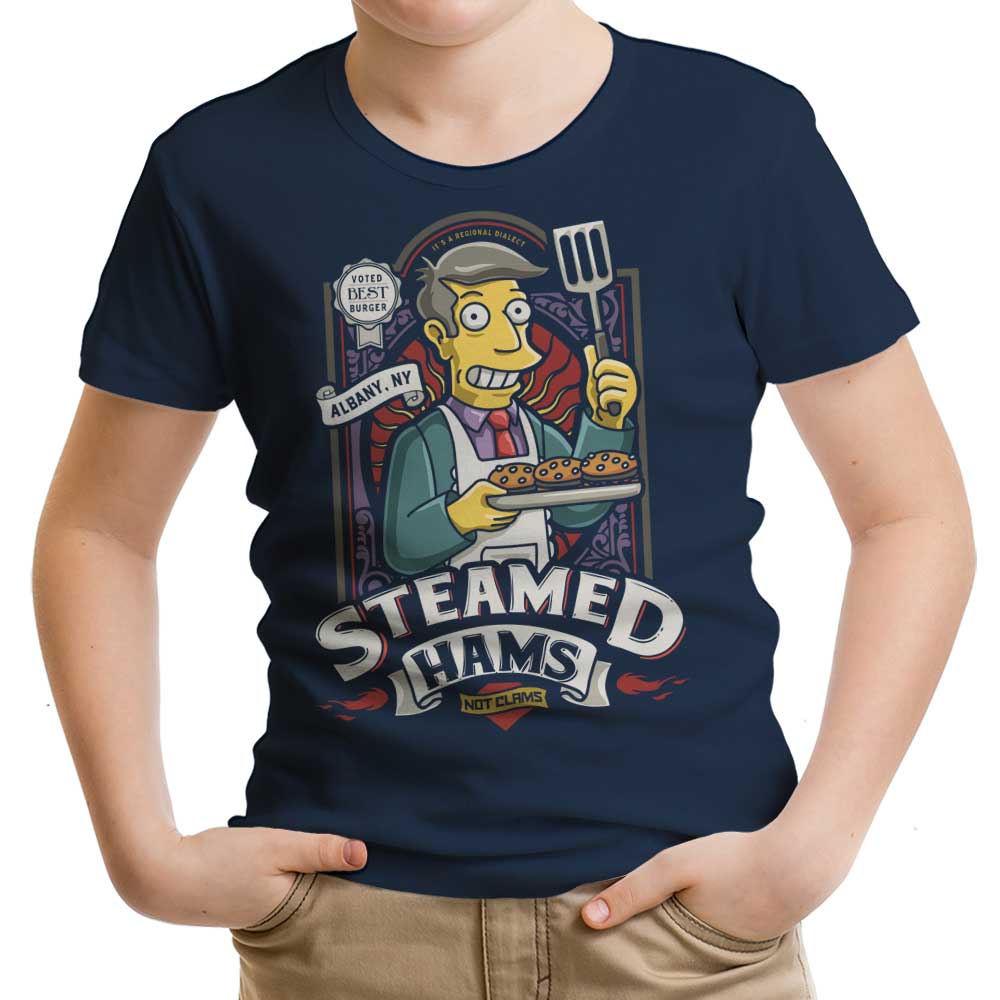 Steamed Hams Youth Apparel - Adult & Kids T-Shirts, Sweatshirts & Hoodies apparel design preview 2