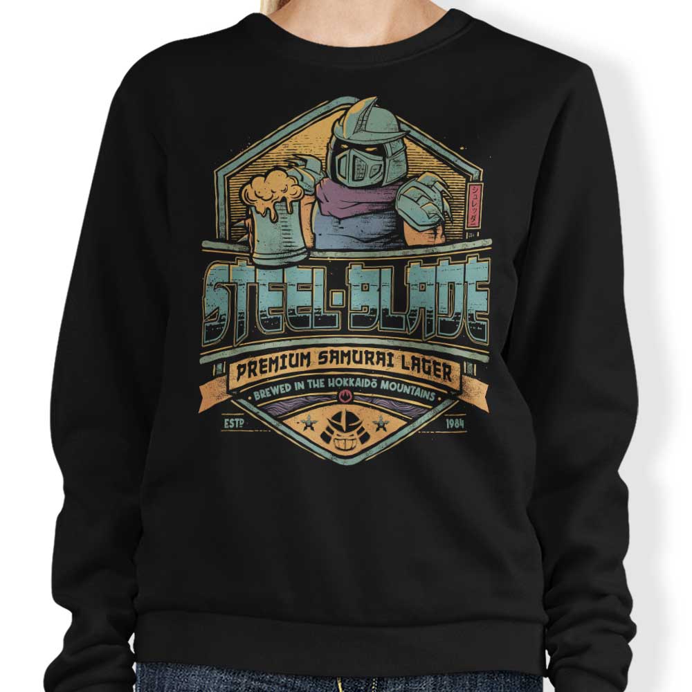 Steel Blade Lager - Adult & Kids T-Shirts, Sweatshirts & Hoodies apparel design preview 1