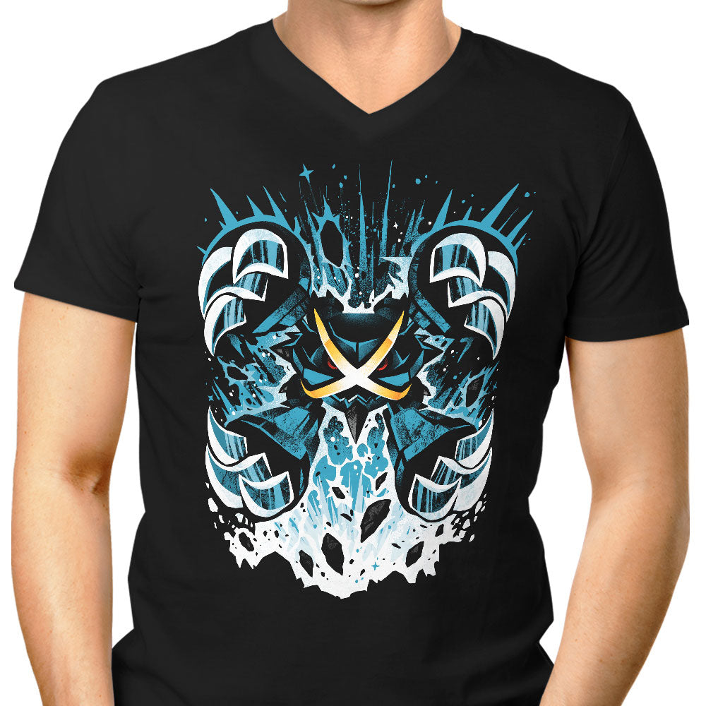 Steel Magnetic Force Men's V-Neck - Adult & Kids T-Shirts, Sweatshirts & Hoodies apparel design preview 1