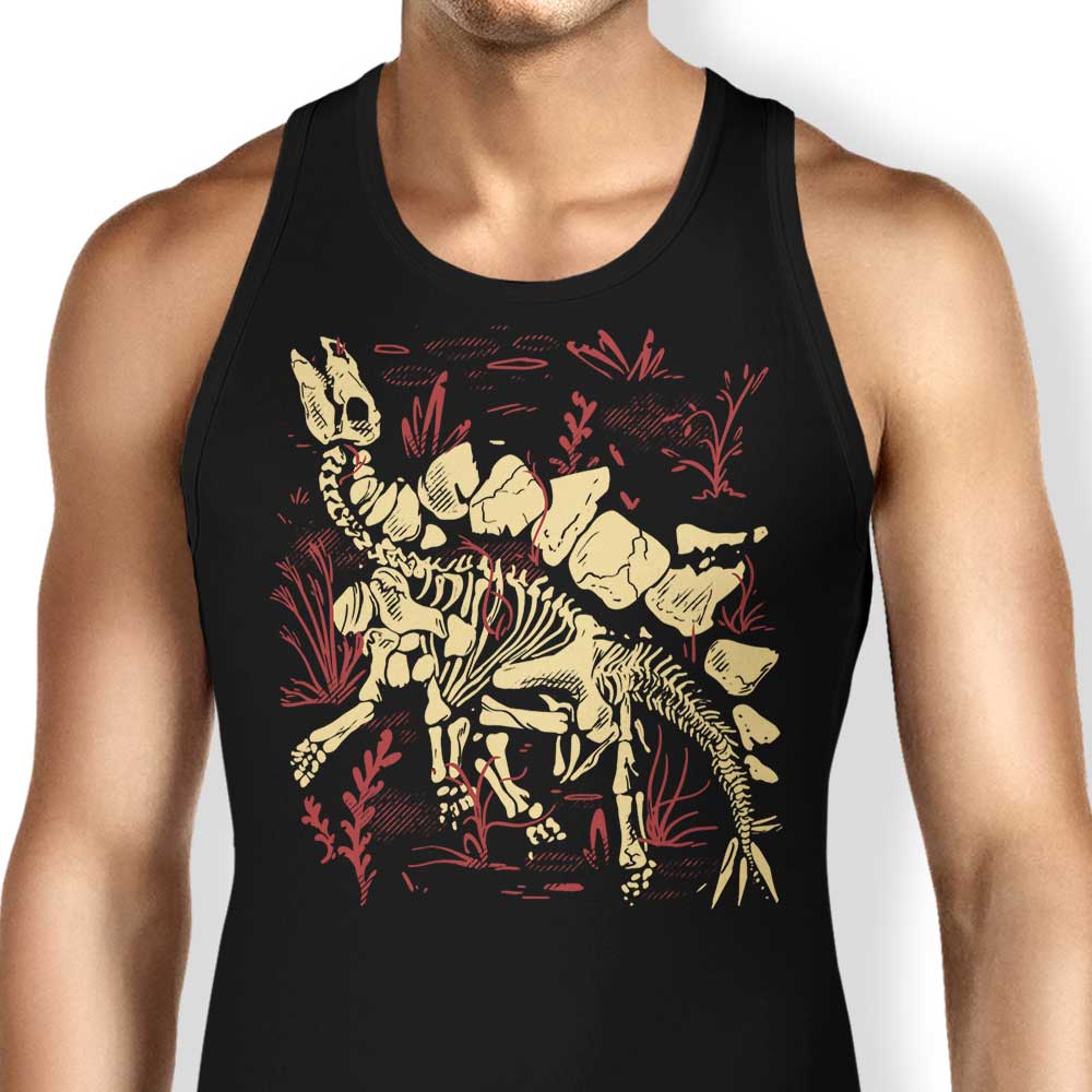 Stegosaurus Fossils Tank Top - Adult & Kids T-Shirts, Sweatshirts & Hoodies apparel design preview 1