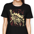 Stegosaurus Fossils Women's Apparel - Adult & Kids T-Shirts, Sweatshirts & Hoodies apparel design preview 1