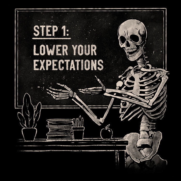 Step 1: Expectations Men's Apparel - Adult & Kids T-Shirts, Sweatshirts & Hoodies apparel design preview 2