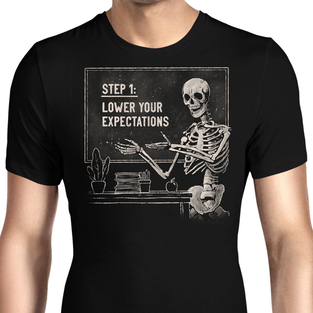 Step 1: Expectations Men's Apparel - Adult & Kids T-Shirts, Sweatshirts & Hoodies apparel design preview 1