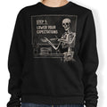 Step 1: Expectations - Adult & Kids T-Shirts, Sweatshirts & Hoodies apparel design preview 1