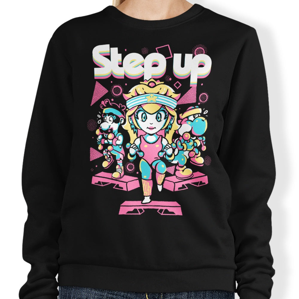 Step Up - Adult & Kids T-Shirts, Sweatshirts & Hoodies apparel design preview 1