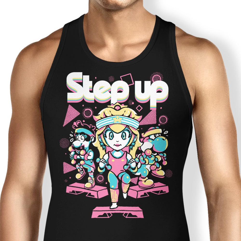 Step Up Tank Top - Adult & Kids T-Shirts, Sweatshirts & Hoodies apparel design preview 1