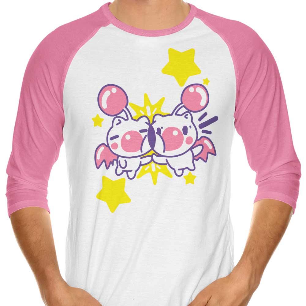 Stick Friends 3/4 Sleeve Raglan - Adult & Kids T-Shirts, Sweatshirts & Hoodies apparel design preview 1
