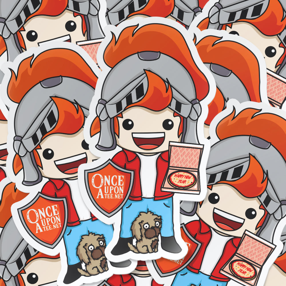 Future Teerion Sticker January 2022 - Adult & Kids T-Shirts, Sweatshirts & Hoodies apparel design preview 1