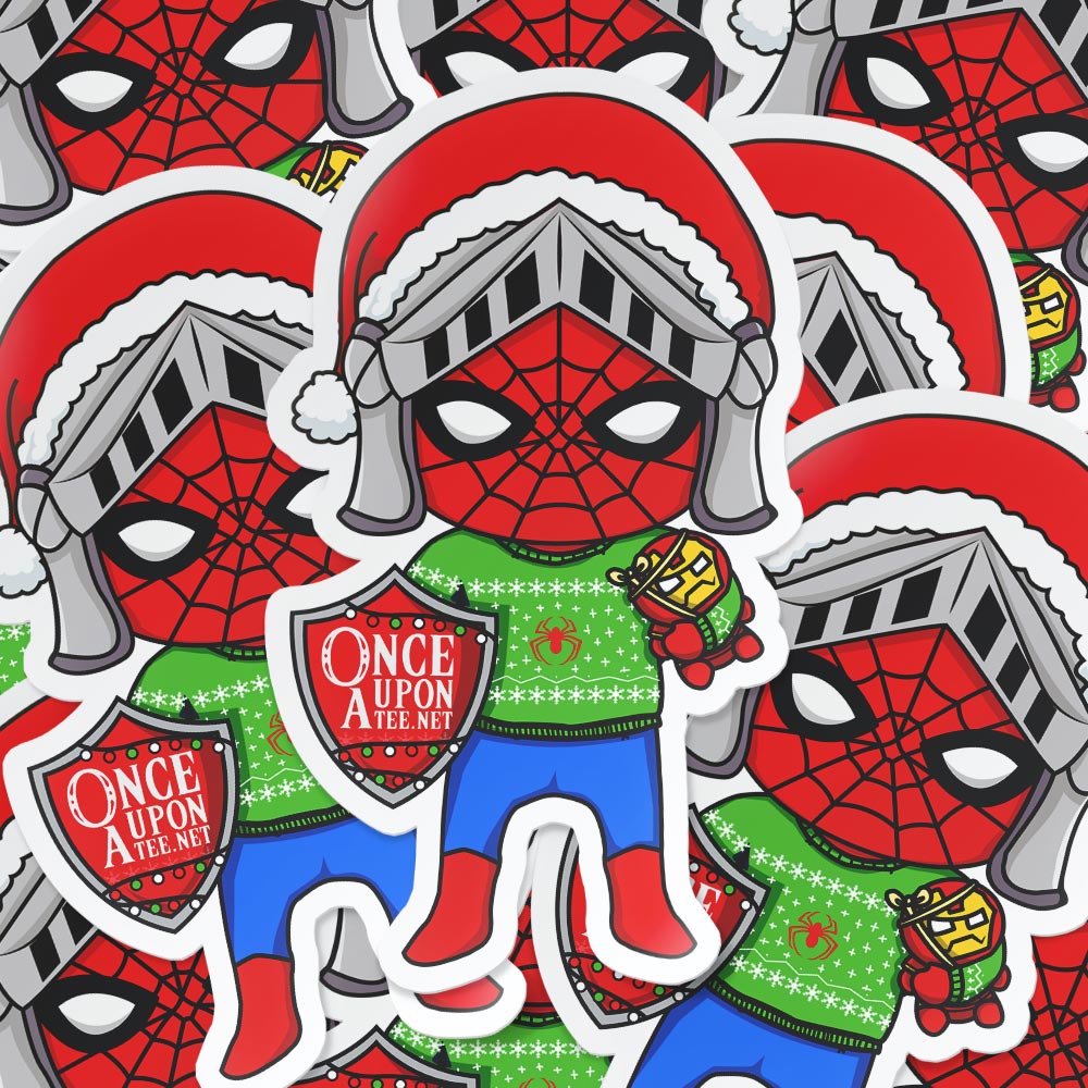Spider Teerion Sticker December 2021 - Adult & Kids T-Shirts, Sweatshirts & Hoodies apparel design preview 1