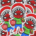 Spider Teerion Sticker December 2021 - Adult & Kids T-Shirts, Sweatshirts & Hoodies apparel design preview 1