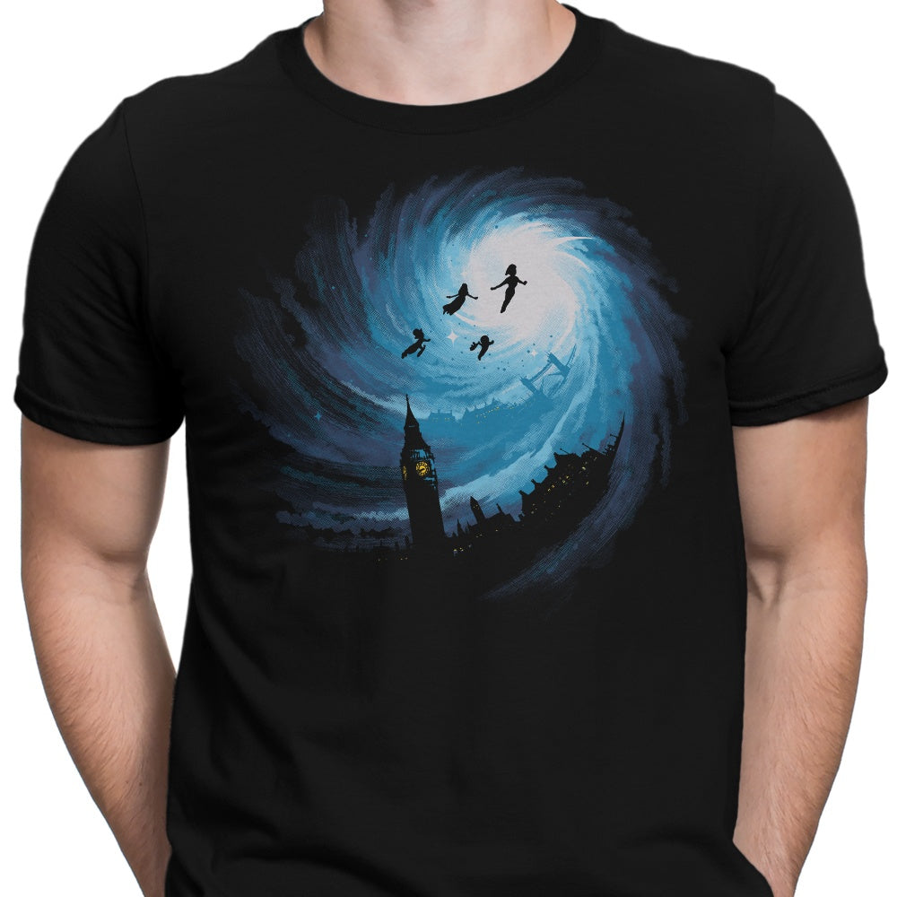 Straight on 'til Morning Men's Apparel - Adult & Kids T-Shirts, Sweatshirts & Hoodies apparel design preview 2