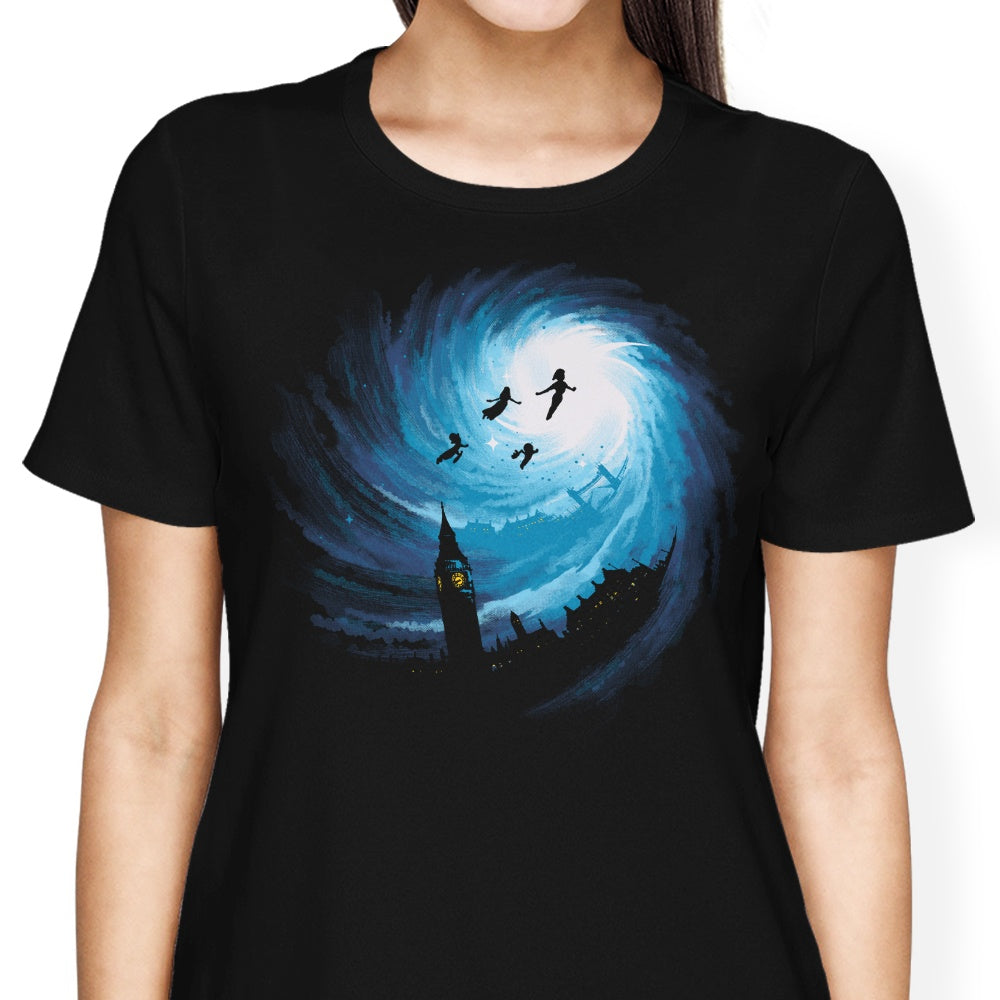 Straight on 'til Morning Women's Apparel - Adult & Kids T-Shirts, Sweatshirts & Hoodies apparel design preview 2