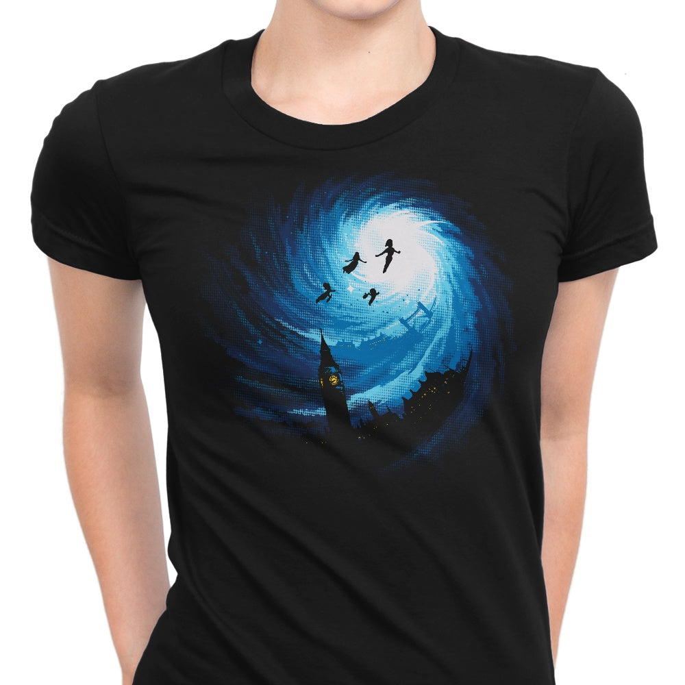 Straight on 'til Morning Women's Apparel - Adult & Kids T-Shirts, Sweatshirts & Hoodies apparel design preview 1