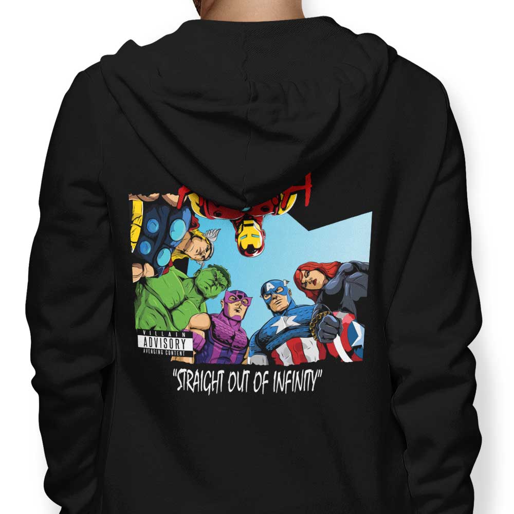 Straight Outta Infinity - Adult & Kids T-Shirts, Sweatshirts & Hoodies apparel design preview 1