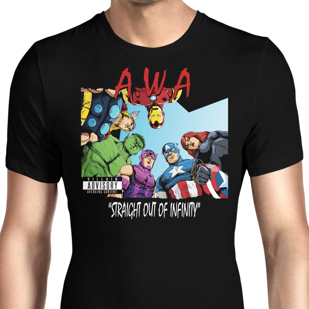 Straight Outta Infinity Men's Apparel - Adult & Kids T-Shirts, Sweatshirts & Hoodies apparel design preview 1