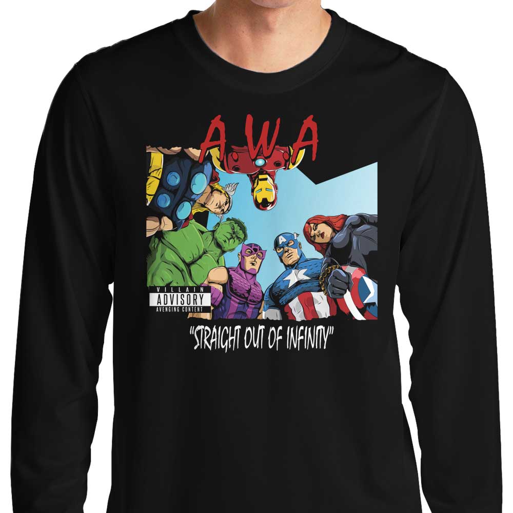 Straight Outta Infinity - Adult & Kids T-Shirts, Sweatshirts & Hoodies apparel design preview 1