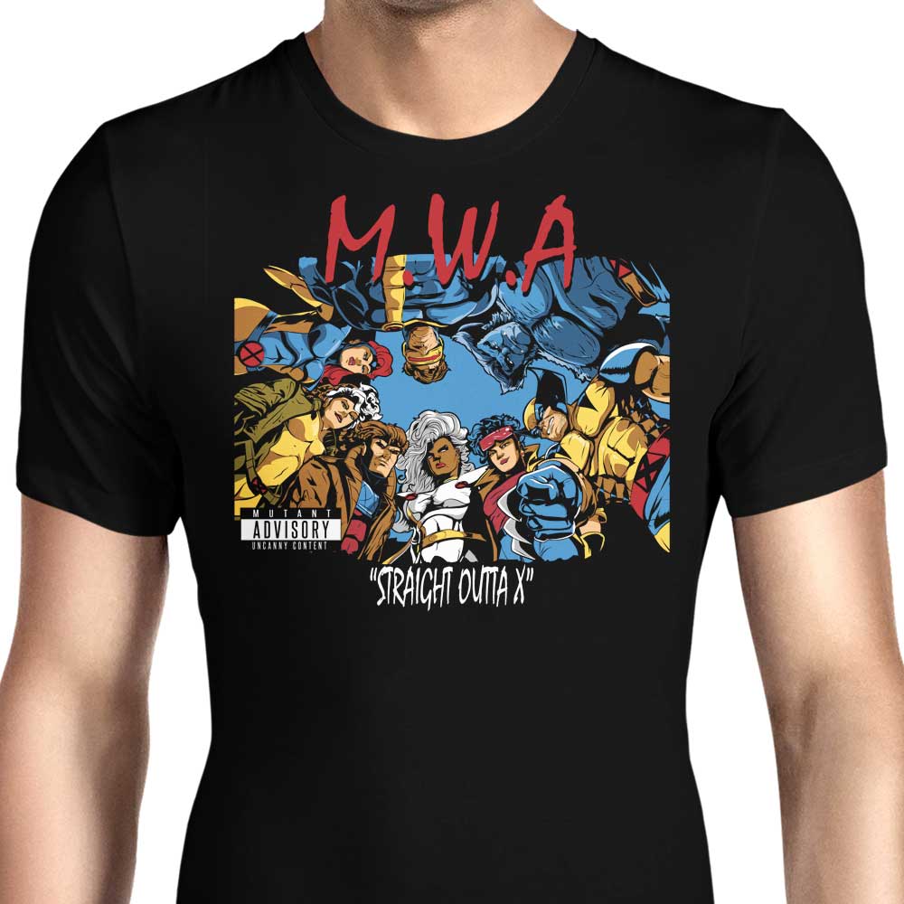 Straight Outta X Men's Apparel - Adult & Kids T-Shirts, Sweatshirts & Hoodies apparel design preview 1