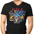 Straight Outta X Men's V-Neck - Adult & Kids T-Shirts, Sweatshirts & Hoodies apparel design preview 1