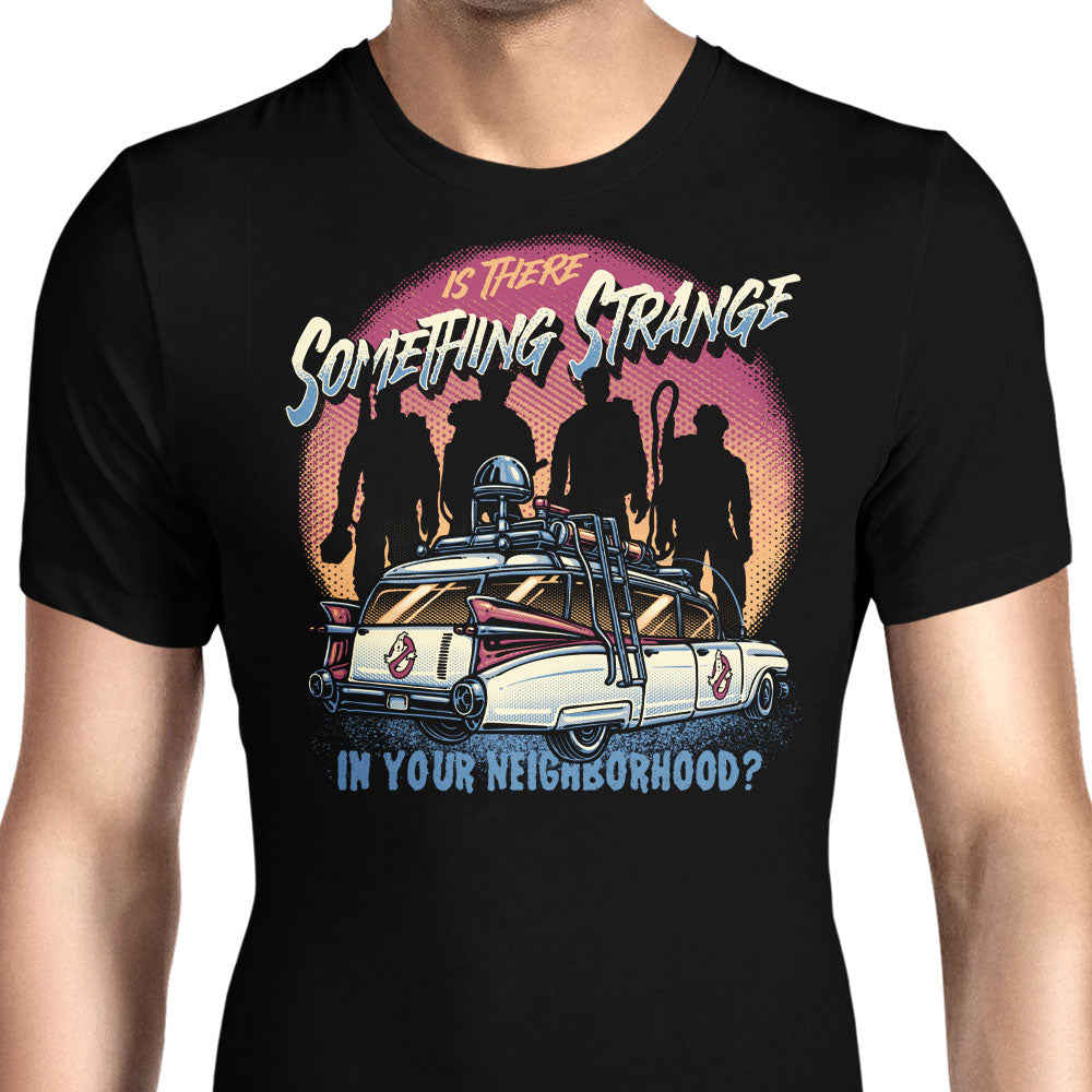 Strange Neighborhood Men's Apparel - Adult & Kids T-Shirts, Sweatshirts & Hoodies apparel design preview 1