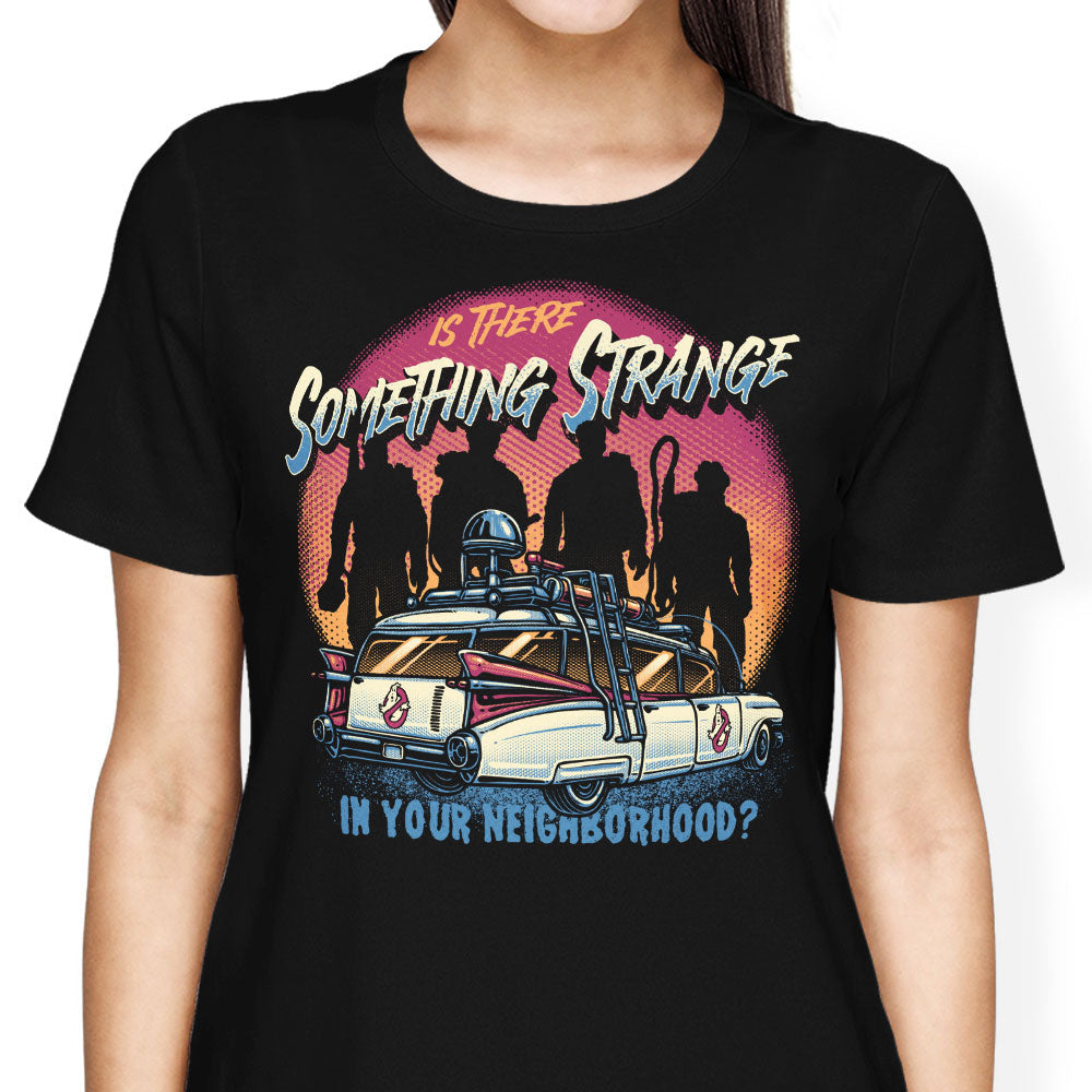 Strange Neighborhood Women's Apparel - Adult & Kids T-Shirts, Sweatshirts & Hoodies apparel design preview 1