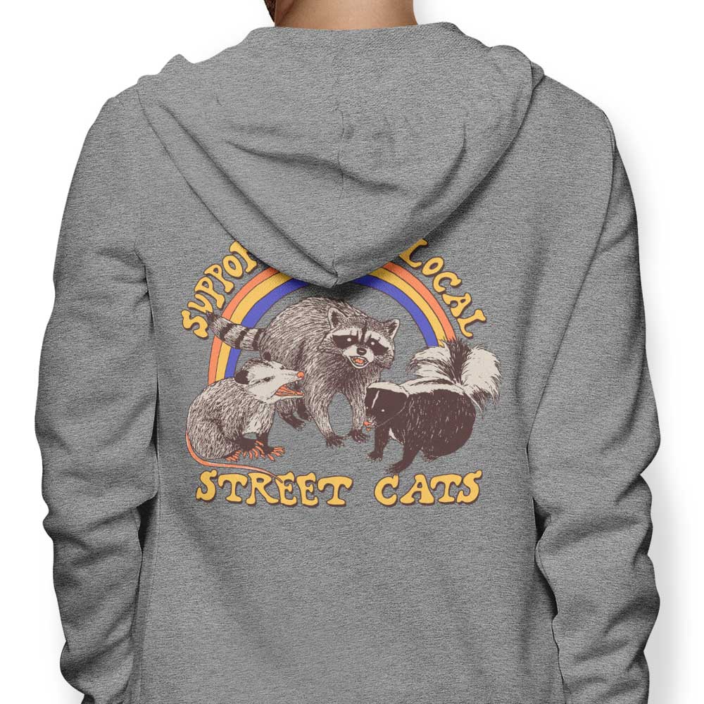 Street Cats - Adult & Kids T-Shirts, Sweatshirts & Hoodies apparel design preview 1