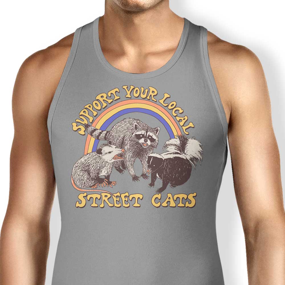 Street Cats Tank Top - Adult & Kids T-Shirts, Sweatshirts & Hoodies apparel design preview 1