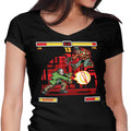 Street Frighter Women's V-Neck - Adult & Kids T-Shirts, Sweatshirts & Hoodies apparel design preview 1