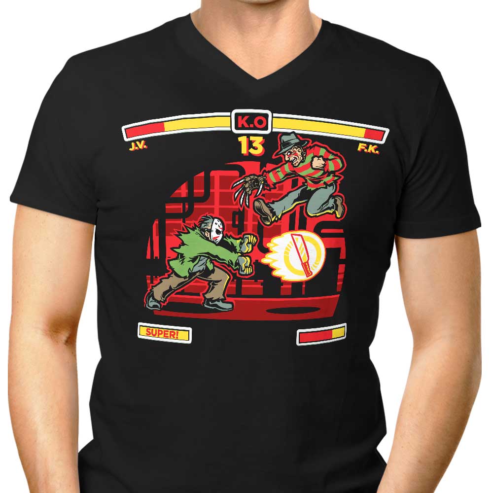 Street Frighter Men's V-Neck - Adult & Kids T-Shirts, Sweatshirts & Hoodies apparel design preview 1