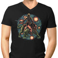Strength and Courage Men's V-Neck - Adult & Kids T-Shirts, Sweatshirts & Hoodies apparel design preview 1