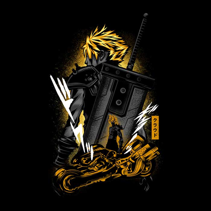 Strife and Fenrir - Adult & Kids T-Shirts, Sweatshirts & Hoodies apparel design preview 2