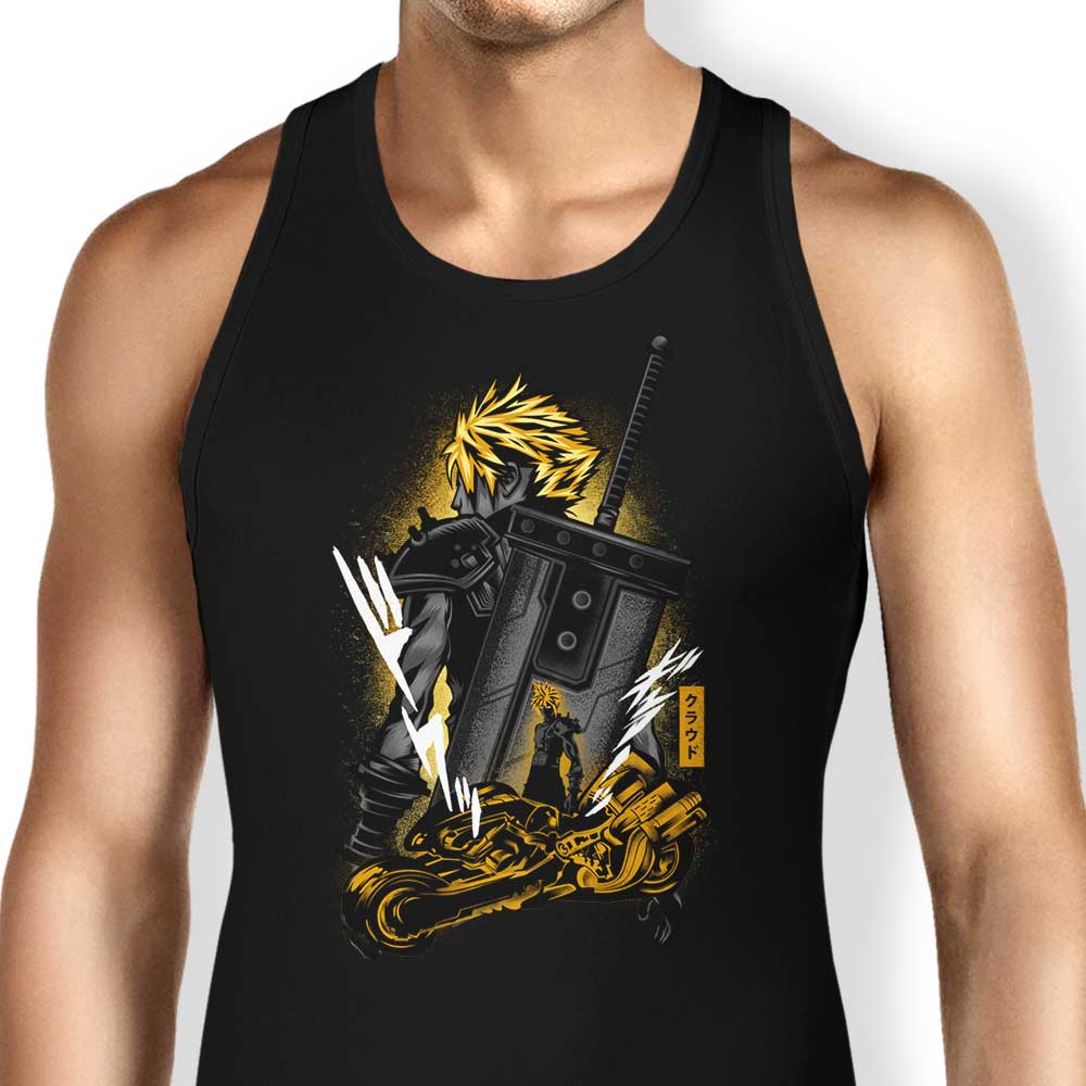 Strife and Fenrir Tank Top - Adult & Kids T-Shirts, Sweatshirts & Hoodies apparel design preview 1