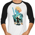 Strife Ukiyo 3/4 Sleeve Raglan - Adult & Kids T-Shirts, Sweatshirts & Hoodies apparel design preview 1