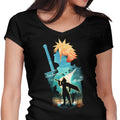 Strife Ukiyo Women's V-Neck - Adult & Kids T-Shirts, Sweatshirts & Hoodies apparel design preview 1