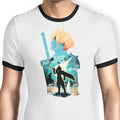 Strife Ukiyo Ringer - Adult & Kids T-Shirts, Sweatshirts & Hoodies apparel design preview 1