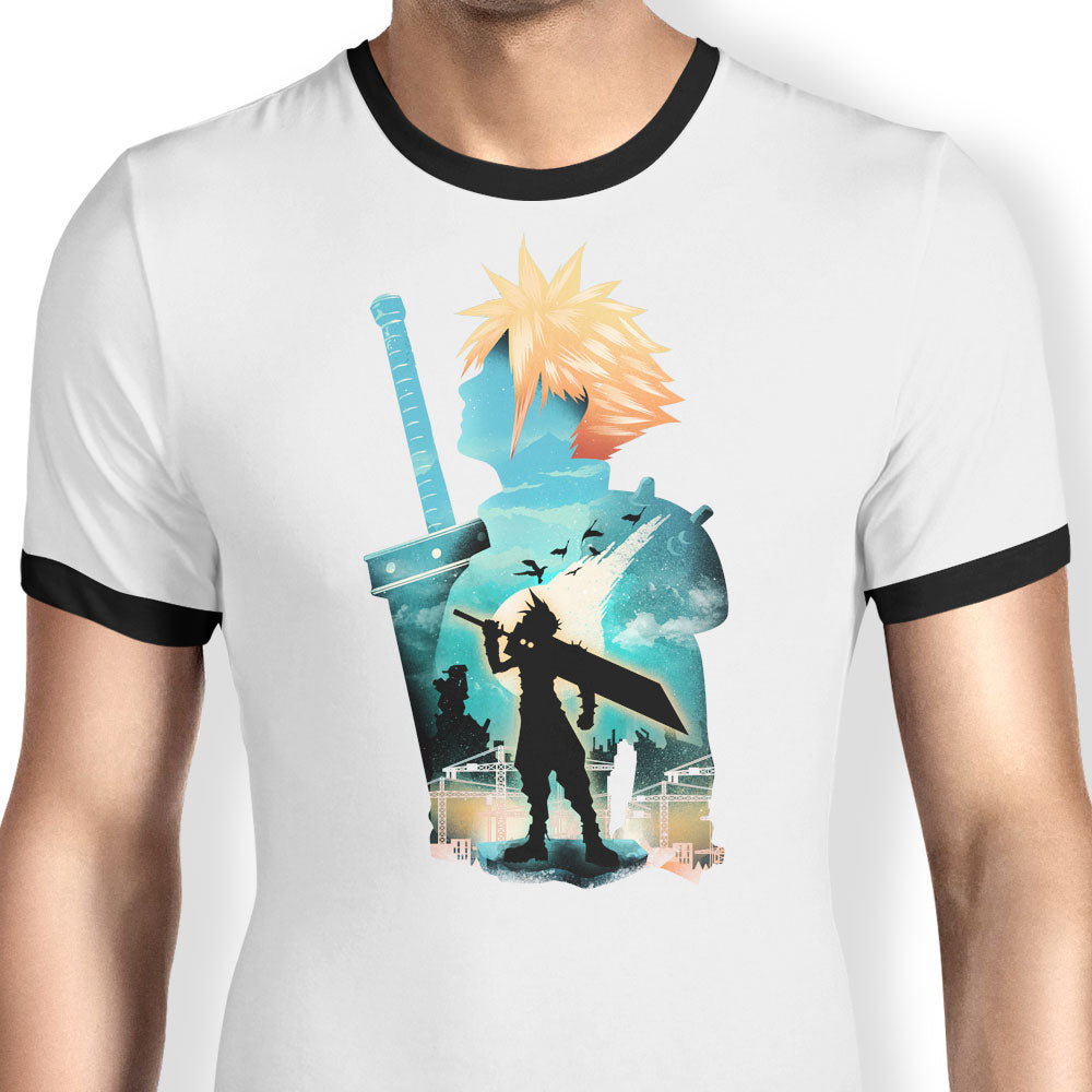 Strife Ukiyo Ringer - Adult & Kids T-Shirts, Sweatshirts & Hoodies apparel design preview 1