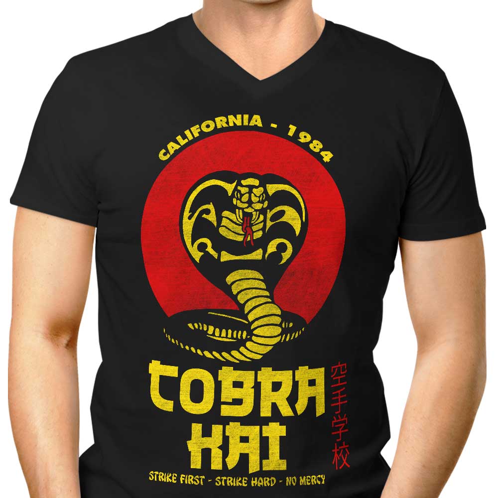 Strike First Men's V-Neck - Adult & Kids T-Shirts, Sweatshirts & Hoodies apparel design preview 1