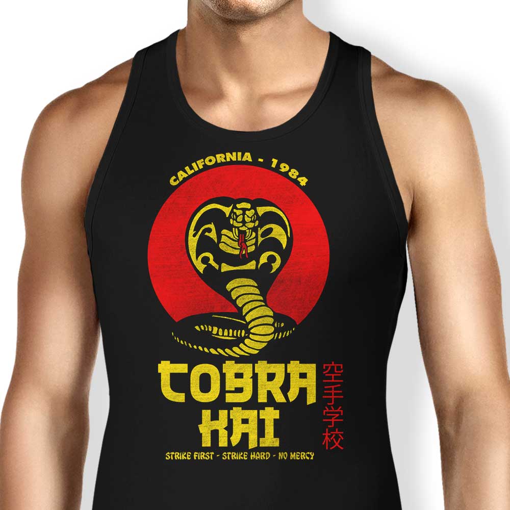 Strike First Tank Top - Adult & Kids T-Shirts, Sweatshirts & Hoodies apparel design preview 1