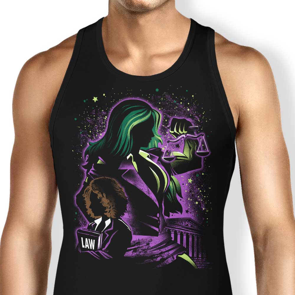 Strong Lawyer Tank Top - Adult & Kids T-Shirts, Sweatshirts & Hoodies apparel design preview 1