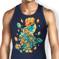 Strongest Cat Fighter Tank Top - Adult & Kids T-Shirts, Sweatshirts & Hoodies apparel design preview 1