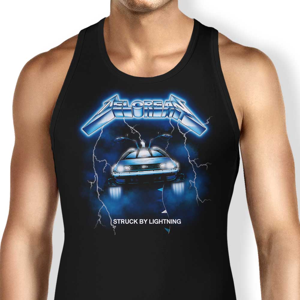 Struck by Lightning Tank Top - Adult & Kids T-Shirts, Sweatshirts & Hoodies apparel design preview 1