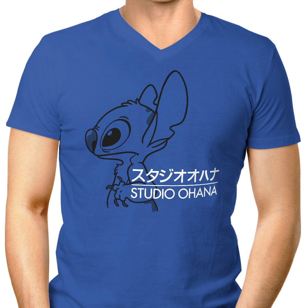 Studio Ohana Men's V-Neck - Adult & Kids T-Shirts, Sweatshirts & Hoodies apparel design preview 1