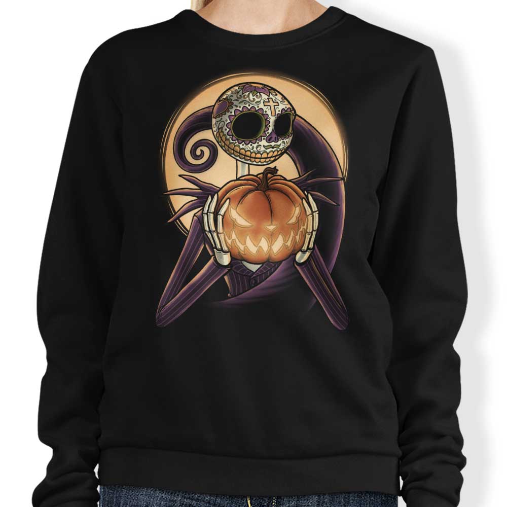 Sugar Skellington - Adult & Kids T-Shirts, Sweatshirts & Hoodies apparel design preview 1