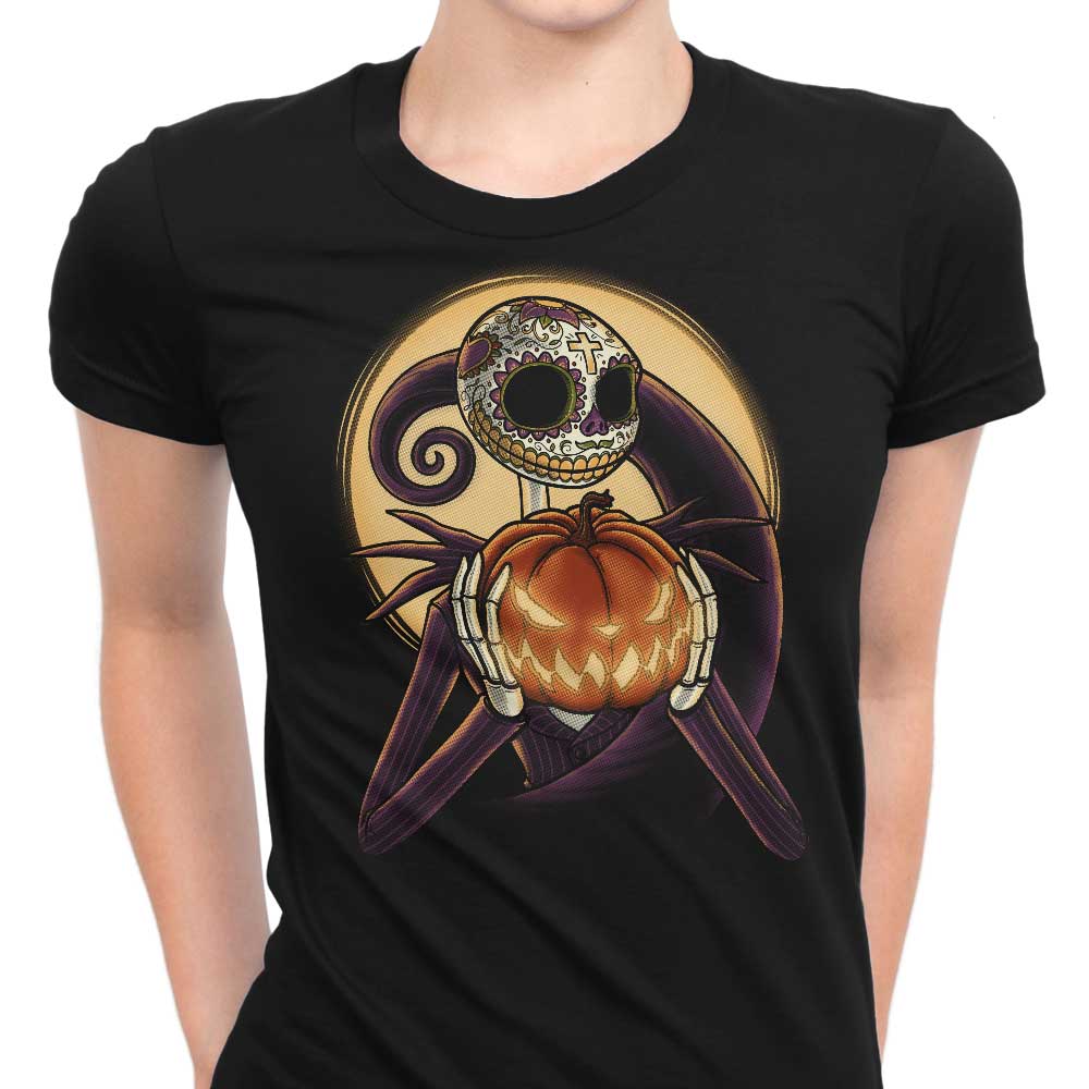 Sugar Skellington Women's Apparel - Adult & Kids T-Shirts, Sweatshirts & Hoodies apparel design preview 1