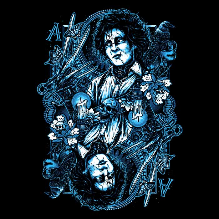 Suit of Scissors Women's Apparel - Adult & Kids T-Shirts, Sweatshirts & Hoodies apparel design preview 2