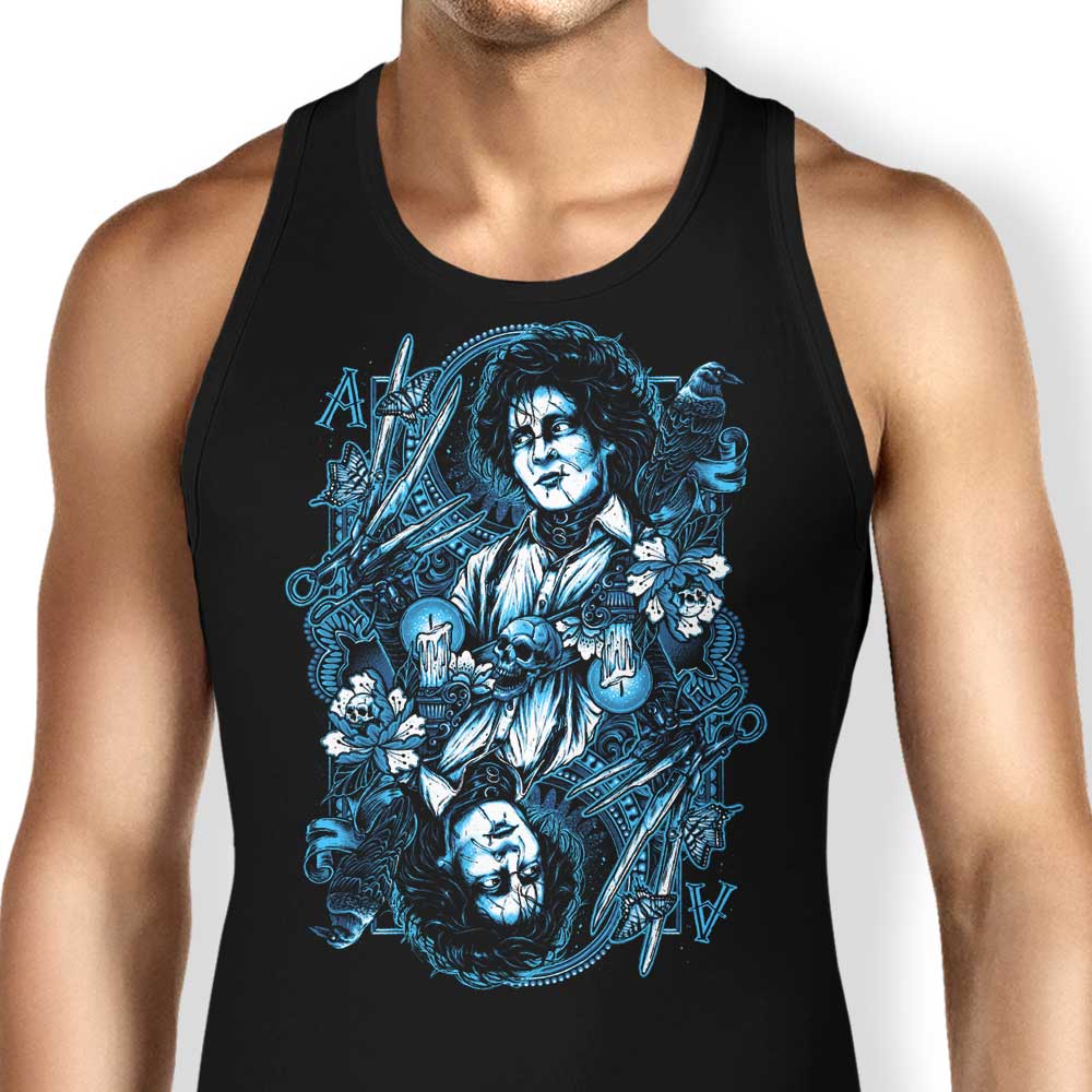Suit of Scissors Tank Top - Adult & Kids T-Shirts, Sweatshirts & Hoodies apparel design preview 1