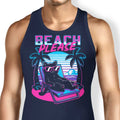 Summer Cat Tank Top - Adult & Kids T-Shirts, Sweatshirts & Hoodies apparel design preview 1