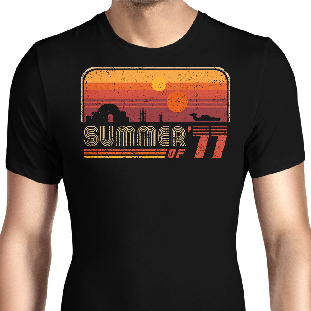 Summer of '77 Men's Apparel - Adult & Kids T-Shirts, Sweatshirts & Hoodies apparel design preview 1