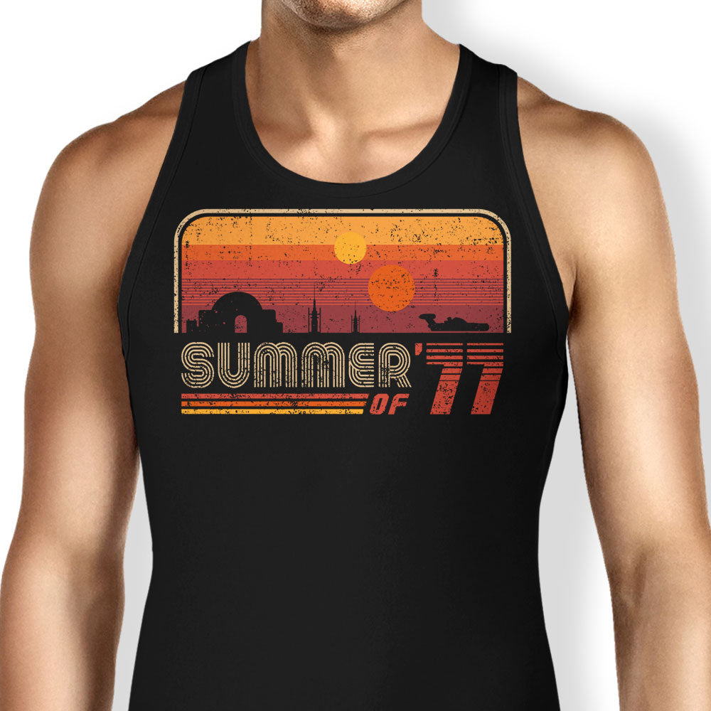 Summer of '77 Tank Top - Adult & Kids T-Shirts, Sweatshirts & Hoodies apparel design preview 1